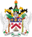 Coat of arms of Saint Kitts and Nevis