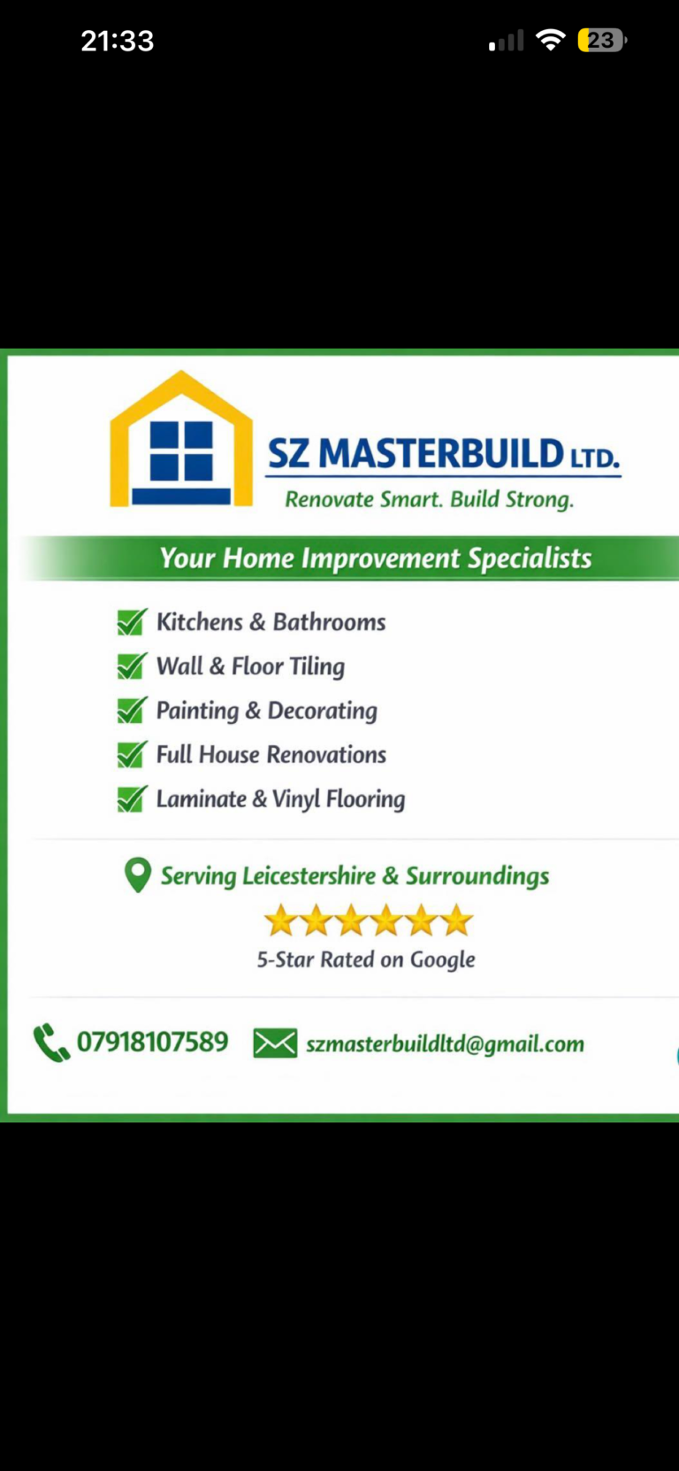 Professional tiling services