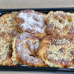 Homemade Sweet Pastries with Walnuts