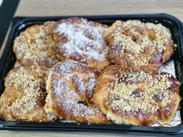 Homemade Sweet Pastries with Walnuts